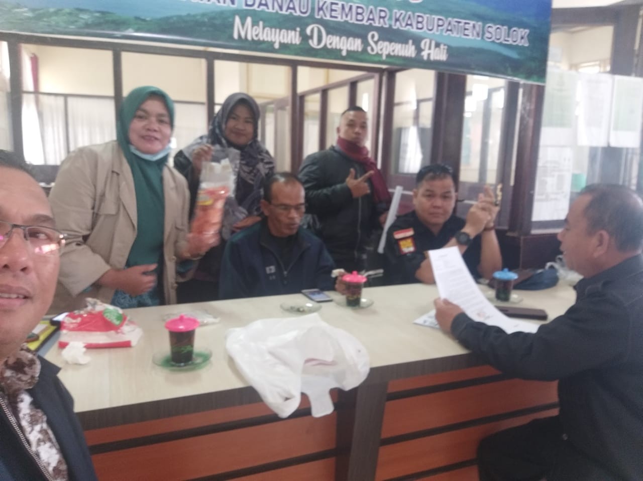  Silaturahmi sesaat