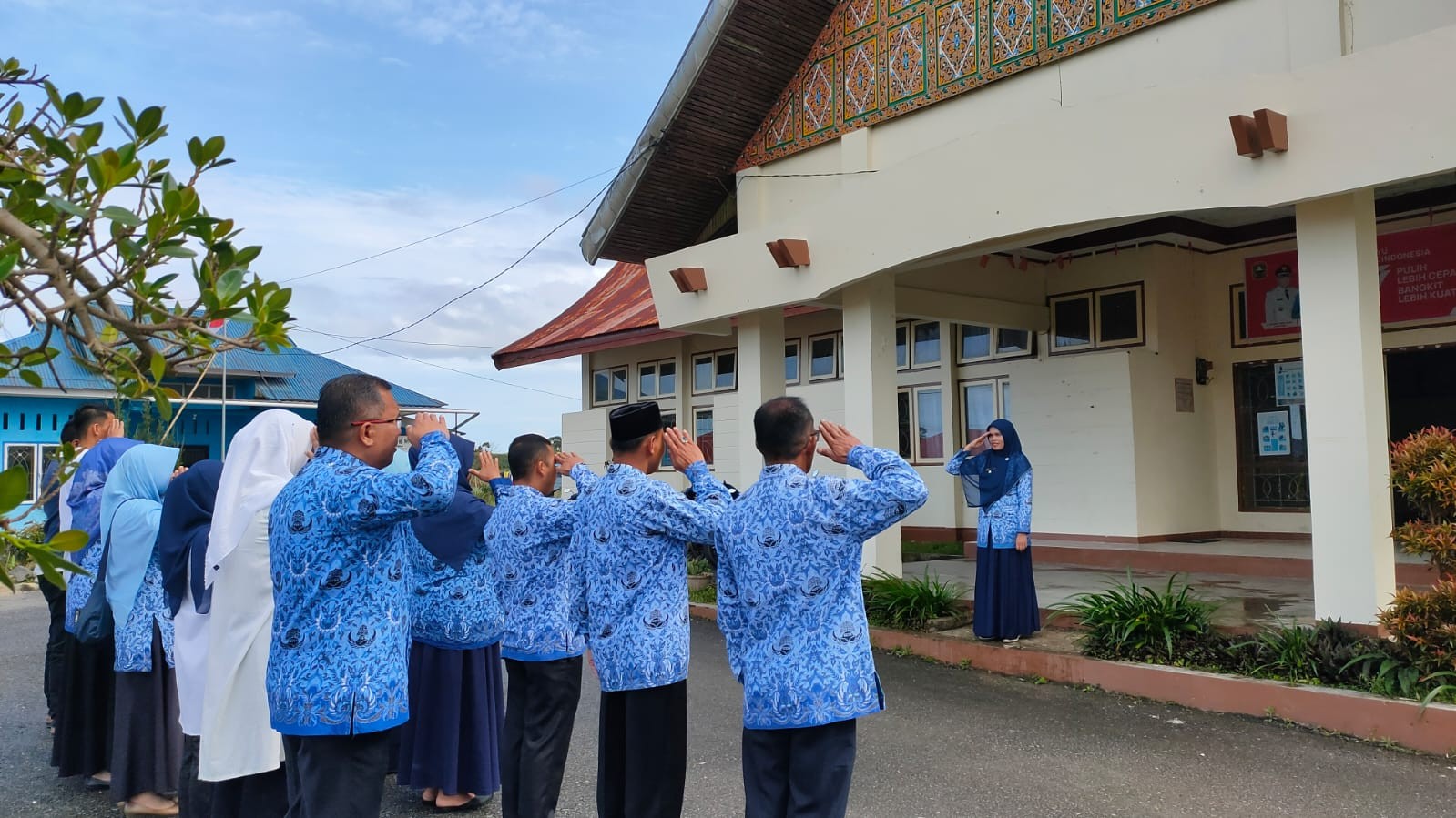 APEL PAGI DI KECAMATAN DANAU KEMBAR