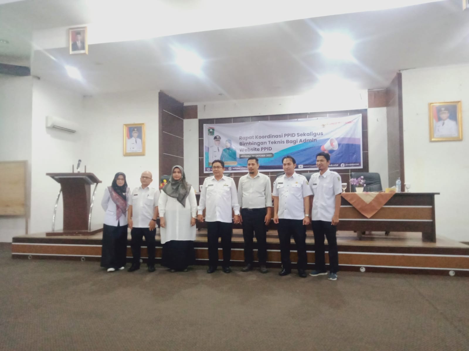 RAPAT KOORDINASI PPID DAN BIMTEK ADMIN